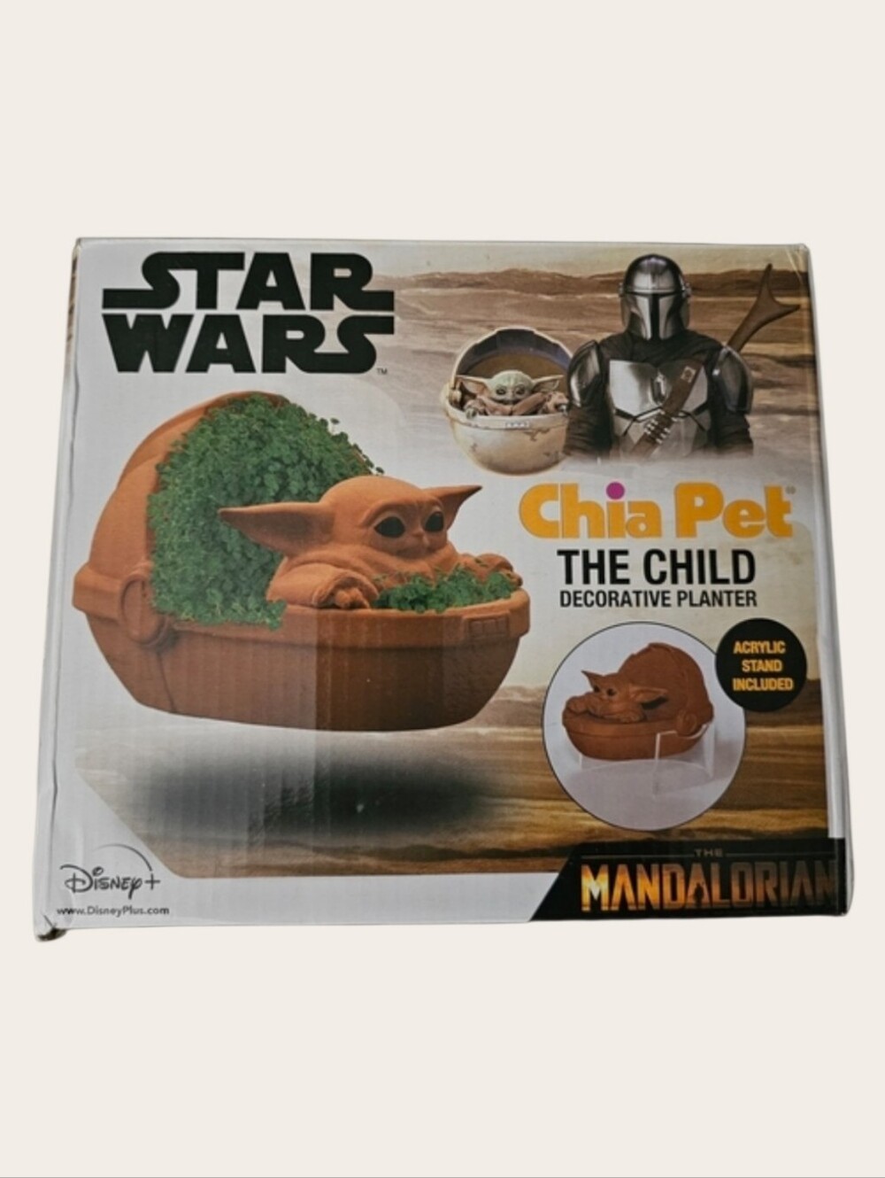 Star Wars Chia Pet The Child Decorative Planter - Brown & Green